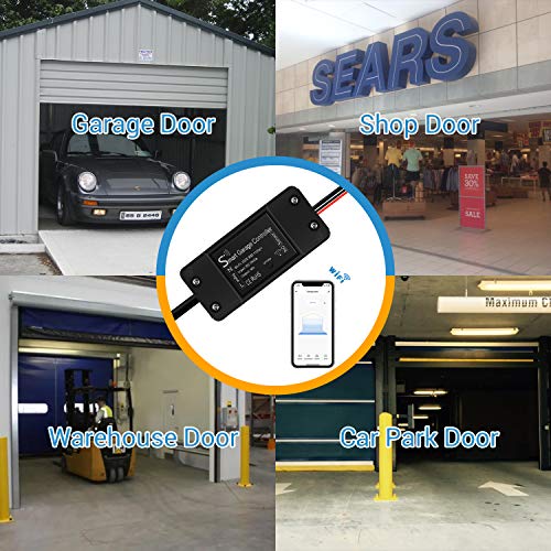 Smart WiFi Garage Remote Compatible Door Openers APP Control