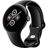 Google Pixel Watch 2 with Fitbit Heart Rate Tracking, Stress Management, Safety Features - Android Smartwatch - Matt Black Al