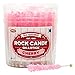Espeez Rock Candy on a Stick - 48 Pink Cherry Lollipop - Individually Wrapped - Bulk Old Fashioned Candy for Candy Buffet, Birthdays, Weddings, Receptions and Baby Shower