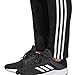 adidas Men's Athletics Essential Cotton 3 Stripe Tapered Pants, Black/White, X-Large