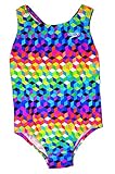 Speedo Big Girls' Solid Infinity Splice One Piece Swimsuit