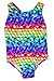 Speedo Big Girls' Solid Infinity Splice One Piece Swimsuit