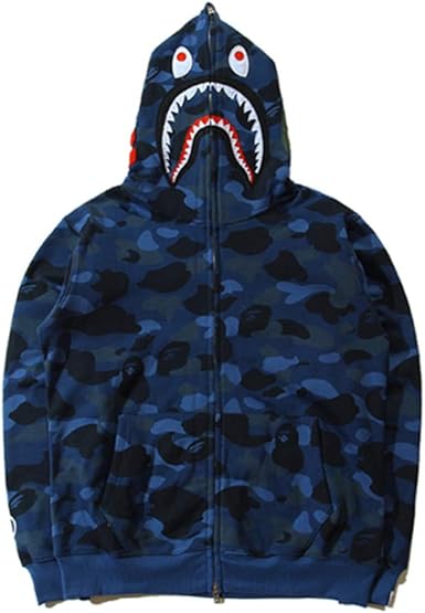 shark camo hoodie