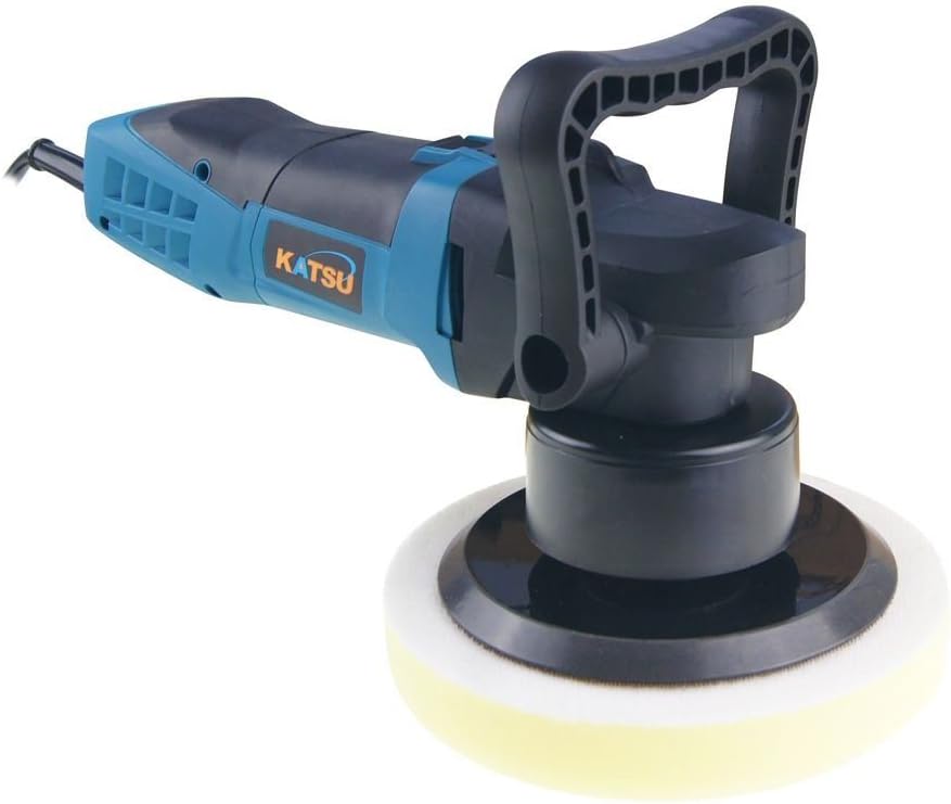 KATSU Dual Action Car Polisher, 850W 150mm Random Orbital Polisher, Electric Buffer Polishing Waxing Machine - Image 5