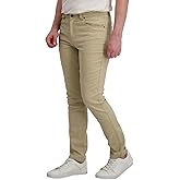 DKNY Men's Travel Pants - Stretch Performance, Skinny Fit Chinos with Zipper Pockets | Business Casual Pants for Men