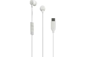 Skullcandy Jib USB-C Wired Earbuds with Noise Isolating Fit, in-Line Microphone Call and Track Control for iPhone Android, Ea