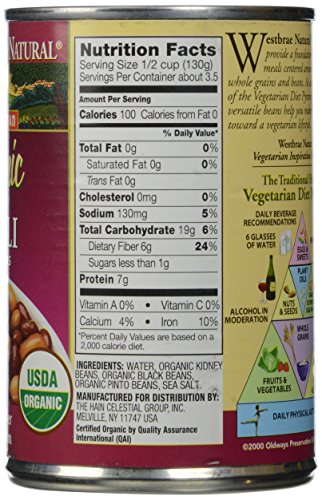 Westbrae Natural, Vegetarian Organic, Chili Beans, 15 oz - Thumbnail 3
