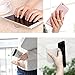 [2 Pack] YOSPOSS-Cell Phone Ring Holder, Phone Finger Grip/Stand/Kickstand/Car Mount,360°Rotation and 180°Flip,[Washable][Removable] for Any Phone (Rose)