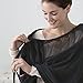 Skip Hop Hide-and-Chic Breastfeeding and Nursing Scarf, Black Heather