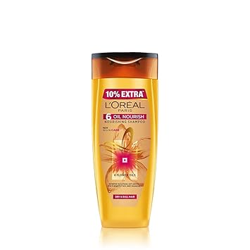 L'Oreal Paris 6 Oil Nourish Shampoo, 175ml (With 10% Extra)
