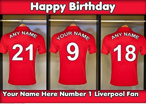 personalised liverpool top