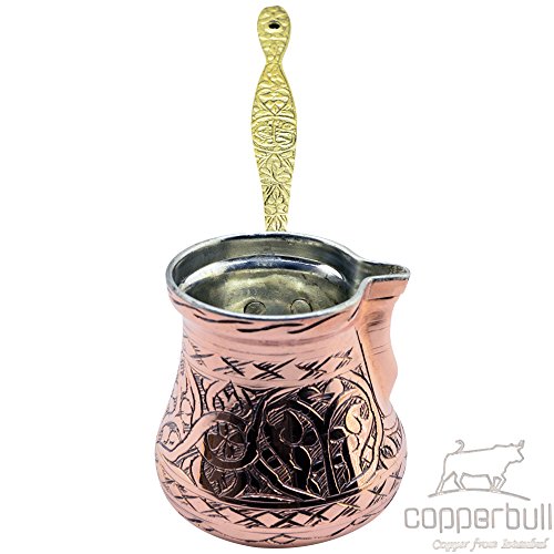 CopperBull-2016-Design-Heavy-Duty-Engraved-Copper-Turkish-Greek-Coffee-Pot-Stovetop-Coffee-Maker-Cezve-Ibrik-Briki-with-Brass-Handle-8-Oz