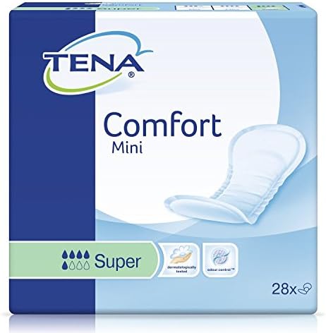 TENA Comfort Mini Super 903ml Pack of 28—Light Incontinence Pads