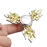 Alloy New Style Fidget Spinner Triangle Single Finger Decompression Gyro toy Stress Reducer, Perfect For ADD, ADHD, Anxiety, and Autism Adult Children by XILALU