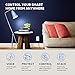 WiFi Smart Plugs that Work with Alexa& Google Home, Smart Outlet with RGB Light, No Hub Required, APP Remote Control from Everywhere, Overload Protection and Timer Function【Upgrade】