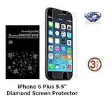 PowerDigital(TM) 3 Pack Diamond Sparkling Glitter Screen Protector for iPhone 6 Plus 5.5