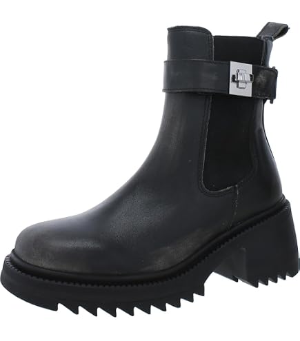 Amazon.com | Steve Madden Women's HOWLER Ankle Boot, Black, 6