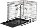 AmazonBasics Double-Door Folding Metal Dog Crate - Small (24x19x18 Inches)