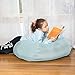 Stuffed Animal Storage Bean Bag Chair Cover “SOFT ’n SNUGGLY” Corduroy Kids & Toddlers Prefer Over Canvas - Replace Plush Toy Hammock or Net - Store Blankets & Pillows Too - Large, 4 Colors