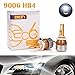 9006 HB4 LED Headlight Bulbs 12000LM 120W 6000K Cool White Conversion Kit - Low Beam/High Beam/Fog Light - Plug & Play All-in-One 2 Yr Warranty (Pair)