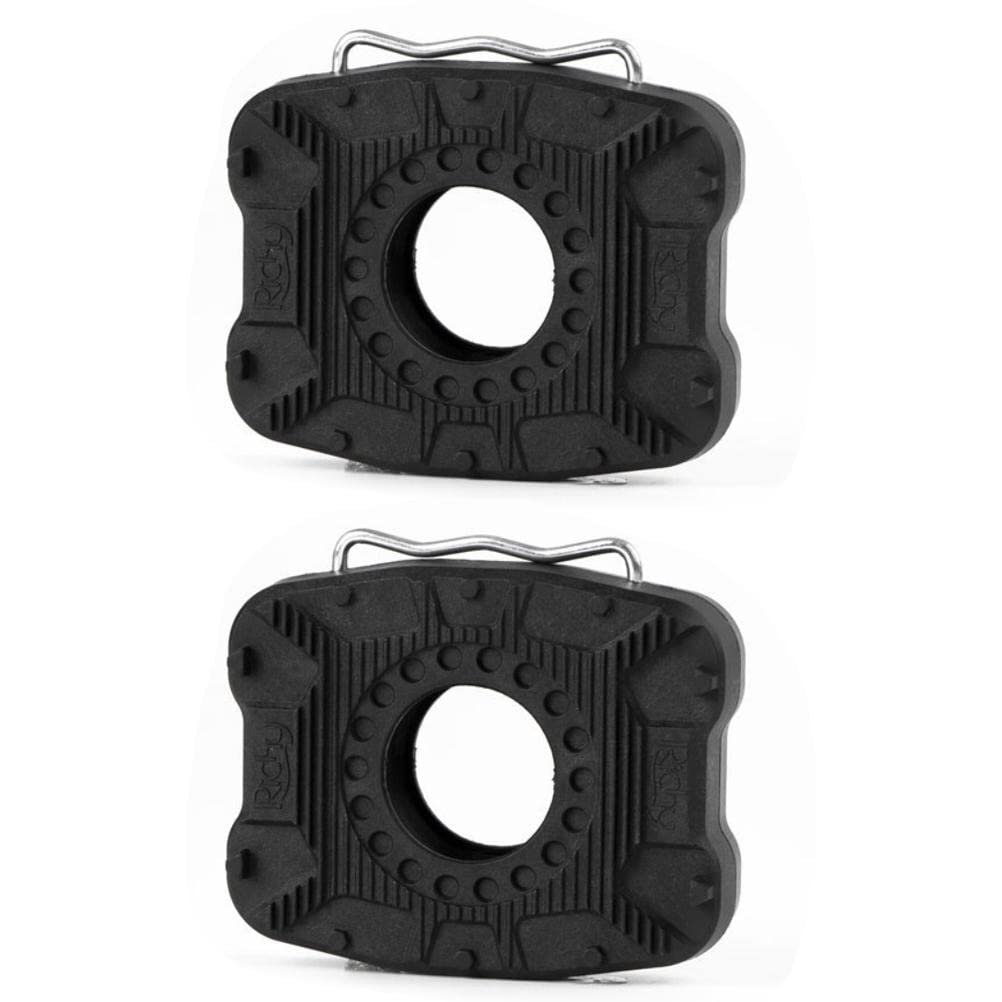 Speedplay Adapter, 12 x 9 x 6 1 Pair Pedal Adapter Clipless Platform Pedal Adapter Converts Click Pedals into Flat Pedals Road Bike Pedal Adapter