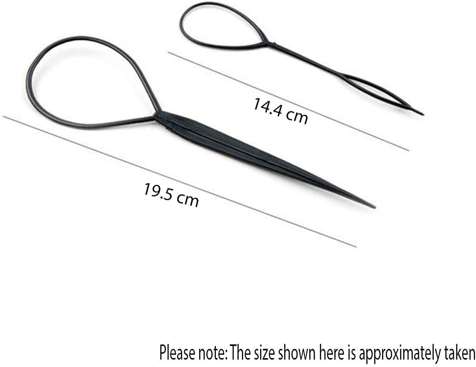 Trimming Shop Hair Braid Tool Set, Durable Plastic Topsy Tail Tool - Image 4