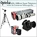 Opteka 650-2600mm HD Telephoto Zoom Lens with Telescope Converter Kit and 70