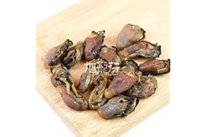 XLSEAFOOD AAAA Grade Sun Dried Hiroshima Japan Oyster#80 40-50 pcs/pack 0.5lb 美国旭龙行 特级日本广岛传统蚝豉蠔豉0.5磅装 #80 （40-50只/包） (8oz)