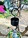 REZIPO Hummingbird Feeder with Perch - Hand Blown Glass - Green - 40 Fluid Ounces Hummingbird Nectar Capacity Include Hanging Wires and Moat Hook