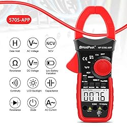 HOLAPEAK Digital Clamp Multimeter Connect with APP
