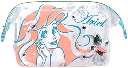 Amazon Co Jp ディズニー 公式 キラキラ ストーン 付き ポーチ ビジュー アリエル Disney メイク バッグ プリンセス グッズ 正規品 おもちゃ
