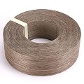 Skelang Walnut 2" X 50' Roll Wood Veneer Edge Banding Preglued Iron-on with Hot Melt Adhesive Edgebanding Flexible Wood Tape