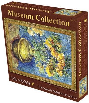 Museum Collection 1000-Piece Vincent Van Gogh "Crown Imperial Fritillaries in a Copper Vase" Jigsaw Puzzle 63152-7