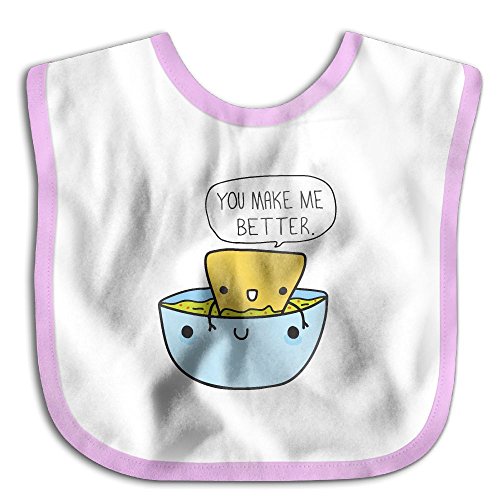 KIDDDDS Baby's You Make Me Better Soup Saliva Towel Bibs Burp Cloths