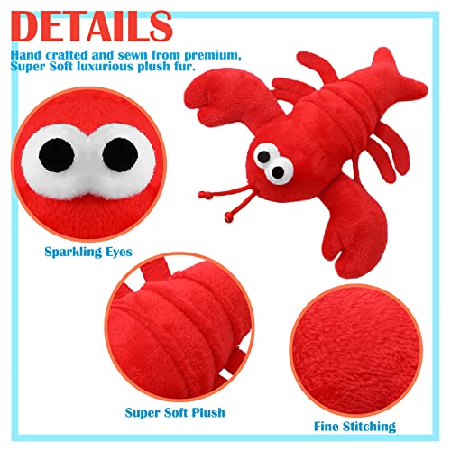 9 Pack Lobster Crab Stuffed Animal Lobster Crab Plush Cute Lobster Crab