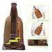 BISON DENIM Genuine Leather Crossbody Sling Bag Mens Chest Bag One Shoulder Bag Travel Unbalance Backpack