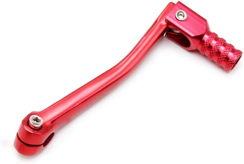 Motorcycle Hand Gear Lever Shifter Handle for 110cc 125cc 135cc 150cc 200cc 252cc Quad Dirt Bike ATV Buggy, Red: Home Improvement