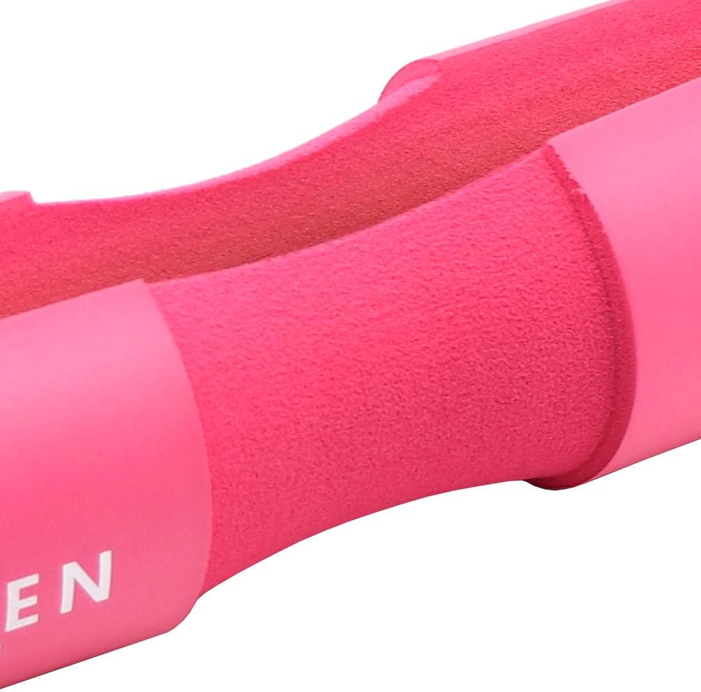 Greententljs Barbell Cushion Neck Pad - Squat Bar Neck Pad - Hip Thrust Foam Sponge Cushion for Gym Women Wockout Weight Lifting Squats (Pink) : Sports & Outdoors