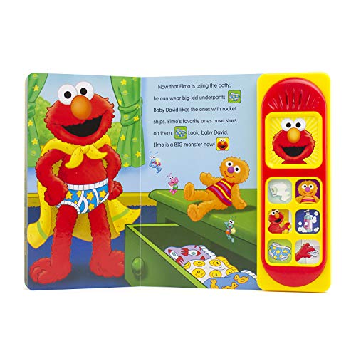 Sesame Street Potty Time with Elmo Potty Training Sound Book PI