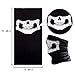 Winter Touchscreen Warm Black Gloves, Skeleton Knit Skull Gloves Halloween by Dsane