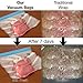 Sous Vide Vacuum Sealer Bags Kit | 15 Reusable Food Saver Storage Bags, 1 Hand Air Pump, 2 Sealing Clips and 2 Bag Clips | 100% BPA-Free | For Anova and Joule Cookers/Fridge and Freezer
