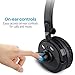 CISNO Over The Ear Wireless Bluetooth Foldable Headset, Noise Cancelling Crystal Clear Headphones with Mic and Volume Control for Trucker Driver, Compatible with iPhone Android MP3/4 TV …