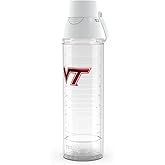 Tervis Venture Lite Virginia Tech Hokies - Primary Logo Made in USA Double Walled Insulated Tumbler Travel Cup Keeps Drinks Cold & Hot, 24oz Water Bottle, Classic