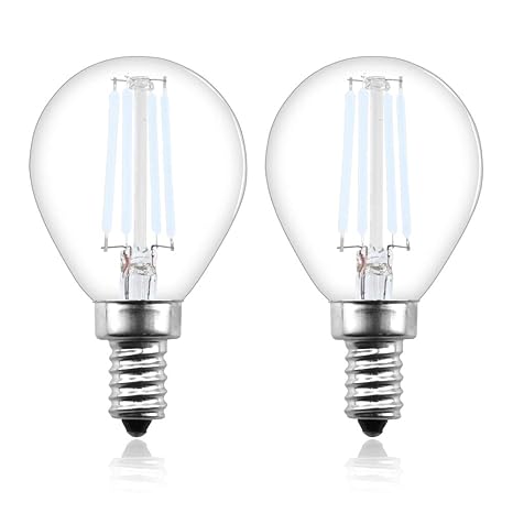Dimmable G14 Led Globe E12 Candelabra Base Bulb Aluxcia 4w G45
