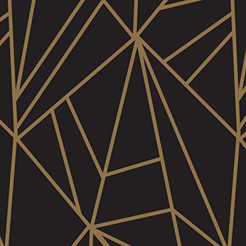 Duck Brand 241794 Printed Duct Tape, 1.88 in. x 10 yds. , Gold Geometric