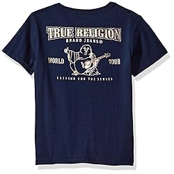 True Religion Boys' Little Branded Logo Tee