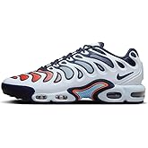 Nike Air Max Plus Drift Men's Shoes (FD4290-004, Football Grey/Aquarius Blue/Total Orange) Size 10