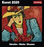 Kunst - Kalender 2020: Künstler, Werke, Museen, Ausstellungen by