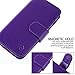 Motorola Moto G (3rd Gen) Case, Moto G3 Case, Style4U Premium PU Leather Stand Wallet Case with ID Credit Card/Cash Slots for Motorola Moto G (3rd Generation) / Moto G3 + 1 Stylus [Purple]