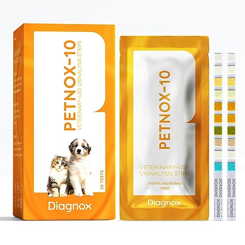 10Parameter Cat & Dog Urine Test Strips 30 x Individually Packed